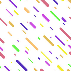 Full Seamless Background with Stripes Colorful Lines Vector. Texture with Vertical Abstract Brush Strokes. Vertical lines design for armchair, curtain and linens fabric print.