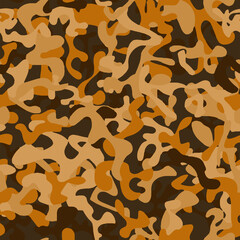 Full seamless abstract military camouflage skin pattern vector for decor and textile. Army masking design for hunting textile fabric printing and wallpaper. Design for fashion and home design.