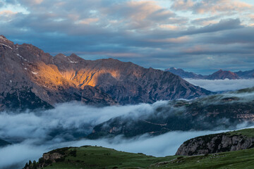 Sunrise at Tre Cime di lavaredo