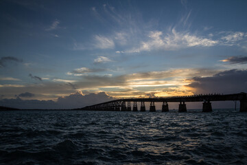 Obraz premium Seven Mile Bridge