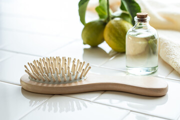 ヘアブラシ　ヘアケア　ナチュラル