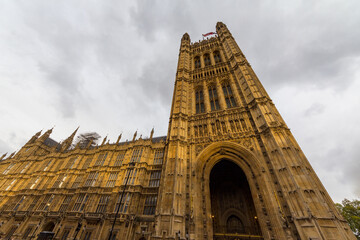 House of Parliament, London, England, UK - obrazy, fototapety, plakaty