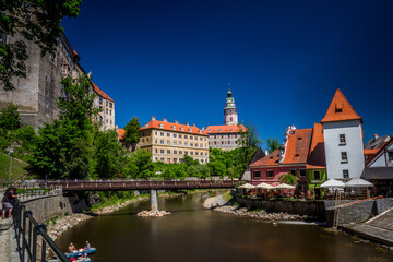 Naklejka premium Cesky Krumlov