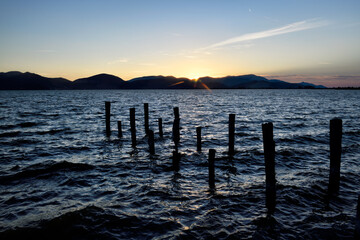 The sea of Tuscany from Versilia
