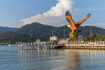 Eagle Square in Langkawi, Malaysia.