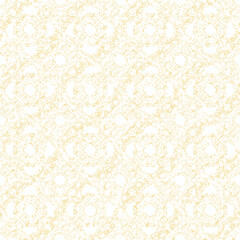 Luxury wallpaper geometric floral gold and white modern tile seamless neutral color elegance pattern design designed for tie, dress, curtain, bed linen, dress print, cover, wrapping paper