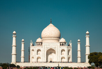 Obraz premium taj mahal agra country