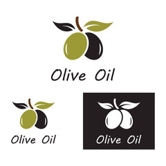 olive icon vector illustration design template