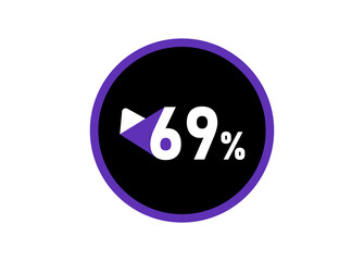 69% Round design vector, 69 percent images