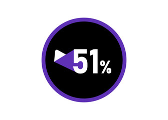 51% Round design vector, 51 percent images