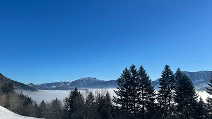 Fototapeta na wymiar Winter in Alps