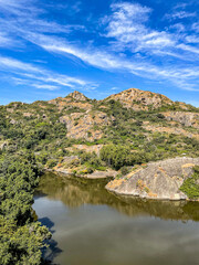Lake in the mountains of Mount Abu, India