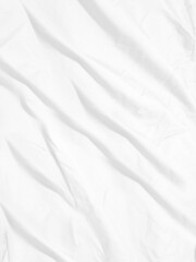 Obraz premium beauty textile clean and soft fabric white abstract smooth curve shape decorate fashion background