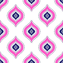 Fototapeta na wymiar seamless pattern Ikat ‘pattern ,Ethnic ,textile, tribal ,American, American ,Aztec, fabric ,geometric ,motif ,mandalas, native ,boho ,bohemian ,carpet ,india ,Asia ,illustrated 