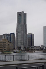 Fototapeta na wymiar 横浜ランドマークタワー