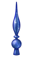 Blue Top Ornament Composition
