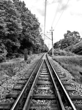 railway in the mountains