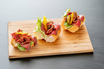 ローストビーフサンド