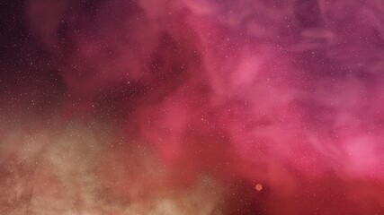 Nebula in space, science fiction wallpaper, stars and galaxy, 3d illustration