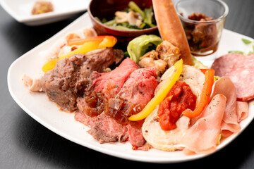 ローストビーフのシャルキュトリ