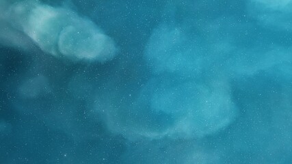 Nebula in space, science fiction wallpaper, stars and galaxy, 3d illustration