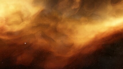 Obraz premium Nebula in space, science fiction wallpaper, stars and galaxy, 3d illustration