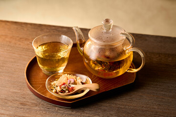 薬膳茶のティータイム
