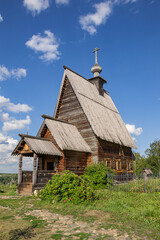 Resurrection Church of the village of Bilyukovo in the town of Ples