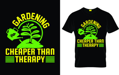 Gardening Niche t shirt design vector download 
