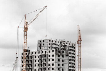 Construction of the new building