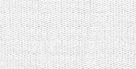 Vector fabric texture. Distressed texture of weaving fabric. Grunge background. Abstract halftone vector illustration. Overlay to create interesting effect and depth. Black isolated on white. EPS10.
