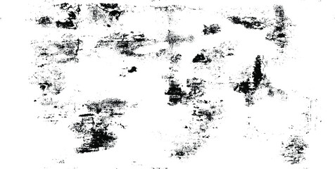 Rough black and white texture vector. Distressed overlay texture. Grunge background. Abstract textured effect. Vector Illustration. Black isolated on white background. EPS10