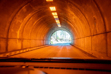 Fototapeta premium tunnel in the tunnel
