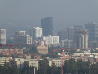 Fototapeta na wymiar view of the city of Los Angeles