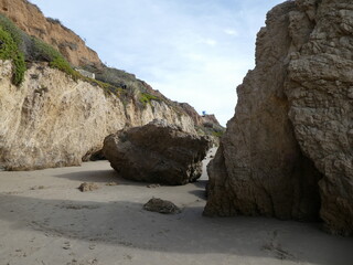 El matador beach in Malibu, california