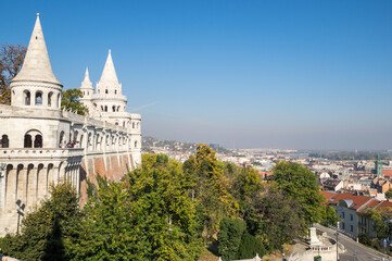 Obraz premium Fisherman's Bastion in Budapest