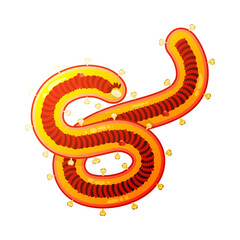 Ebola Color Virus Composition