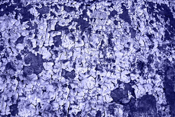 Old wall grunge background with delicate abstract texture and dirty paint. Blue paint with brush and cement wall texture background. The texture of plaster, concrete, stucco