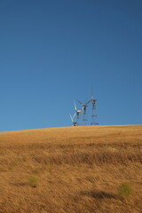 Obraz premium Older wind turbines