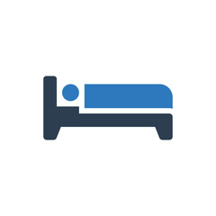 Sleep Icon - Bedroom Icon