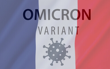 france and omicron variant, france flag