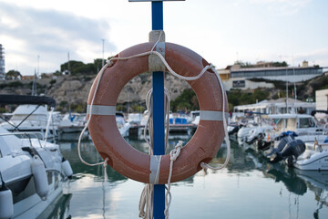 boat circular life preserver