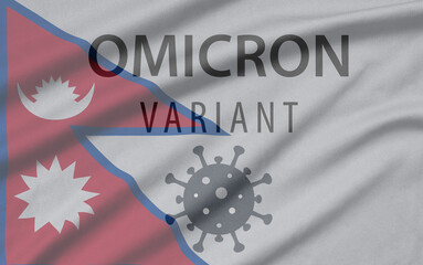 nepal and omicron variant, nepal flag