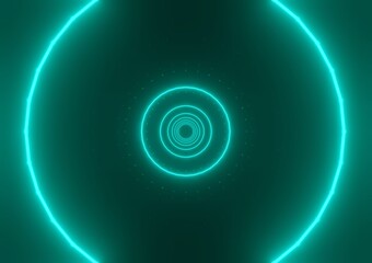 abstract blue background with circles