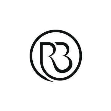 recommend clip art: Initials RB Logo Design Inspiration