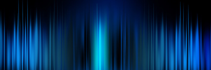 Blurred blue line gradient background long horizontal