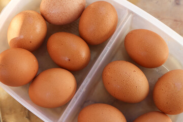 eggs in a bowl