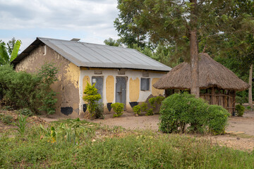Fototapeta na wymiar Village, Uganda, East Africa