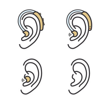 Hearing Aid Icons