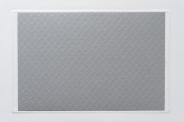 silver paper isolated